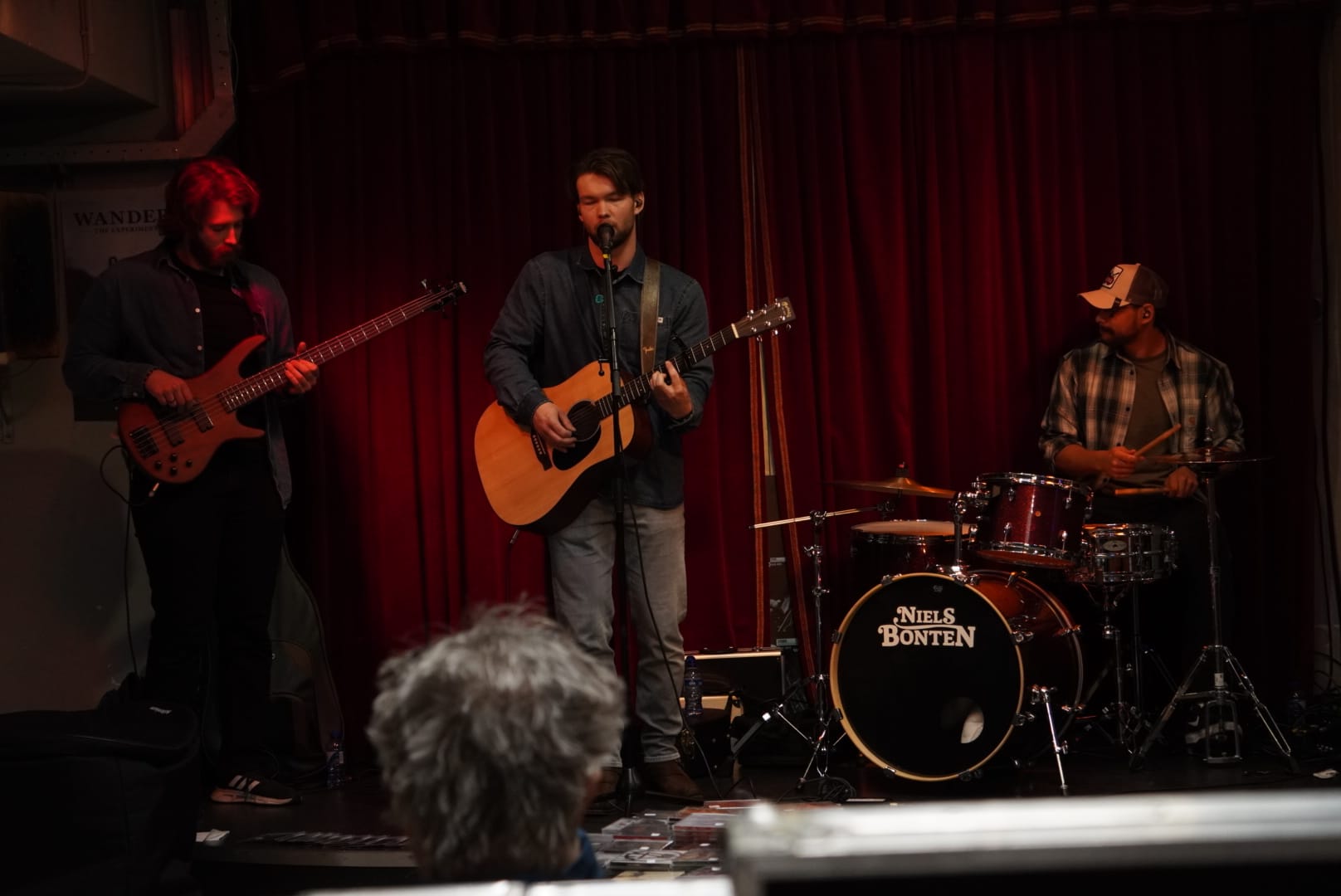 Niels Bonten Trio performing at the Sounds Venlo album release
